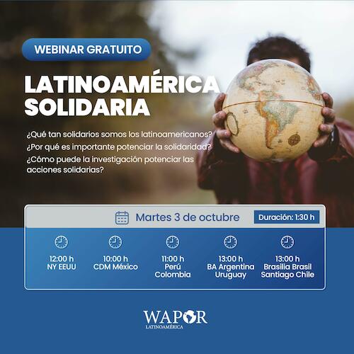 WEBINAR: Latinoamérica Solidaria