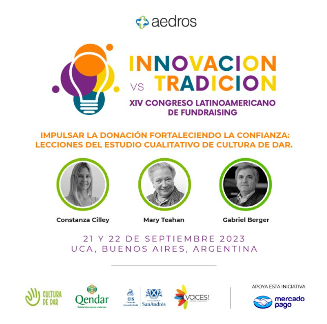 Voices en Congreso Latinoamericano de Fundraising de AEDROS