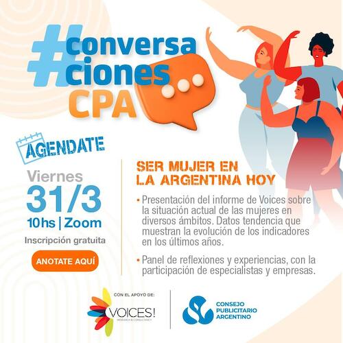 WEBINAR: Ser mujer en la Argentina de hoy 